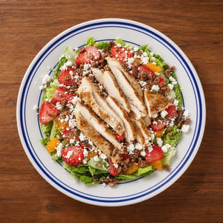 Grilled Chicken Strawberry Salad